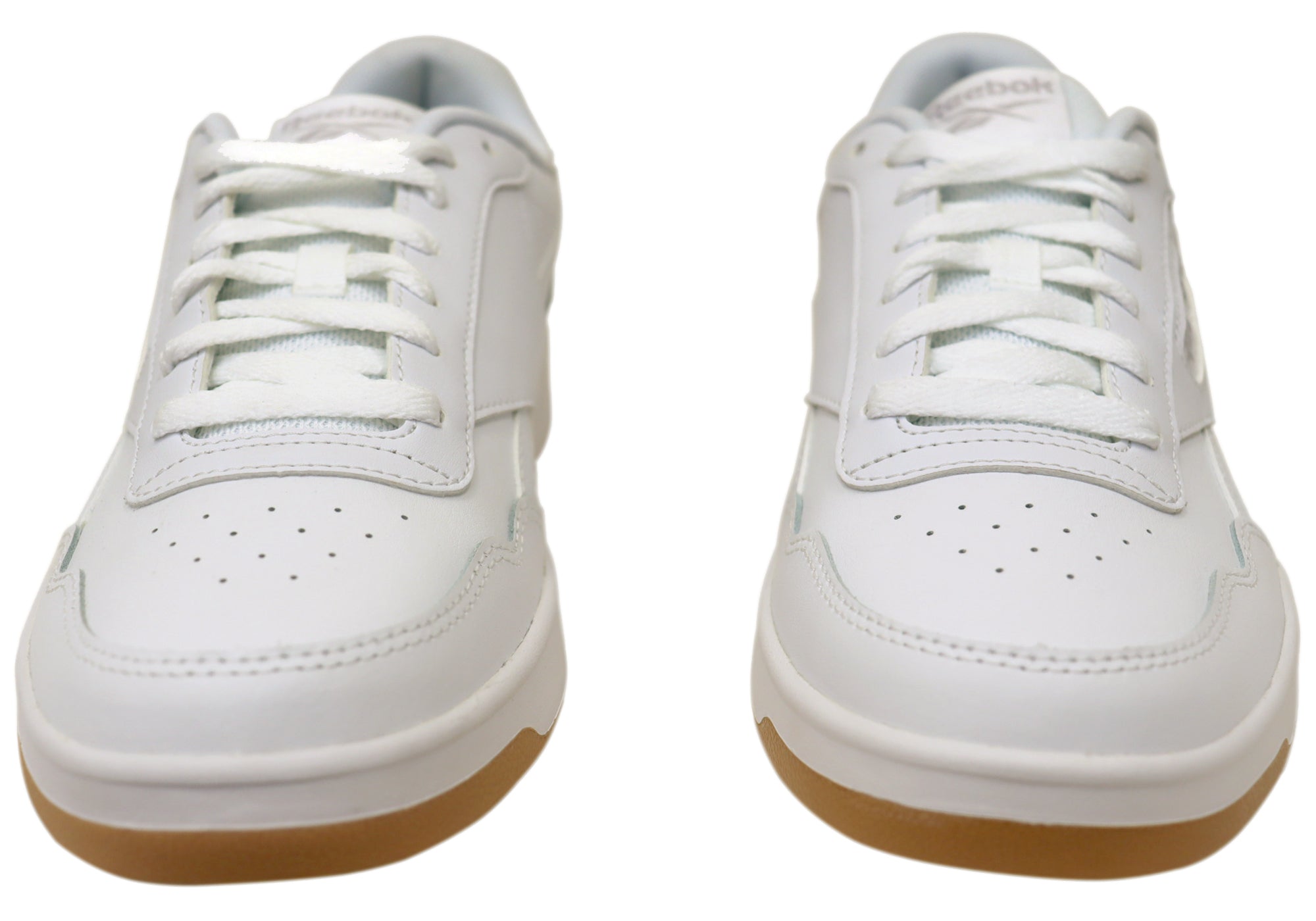 Reebok Court Advance Men's Leather Sneakers - Comfortable Lace-Up Athletic Shoes for Casual Wear & Gym Training