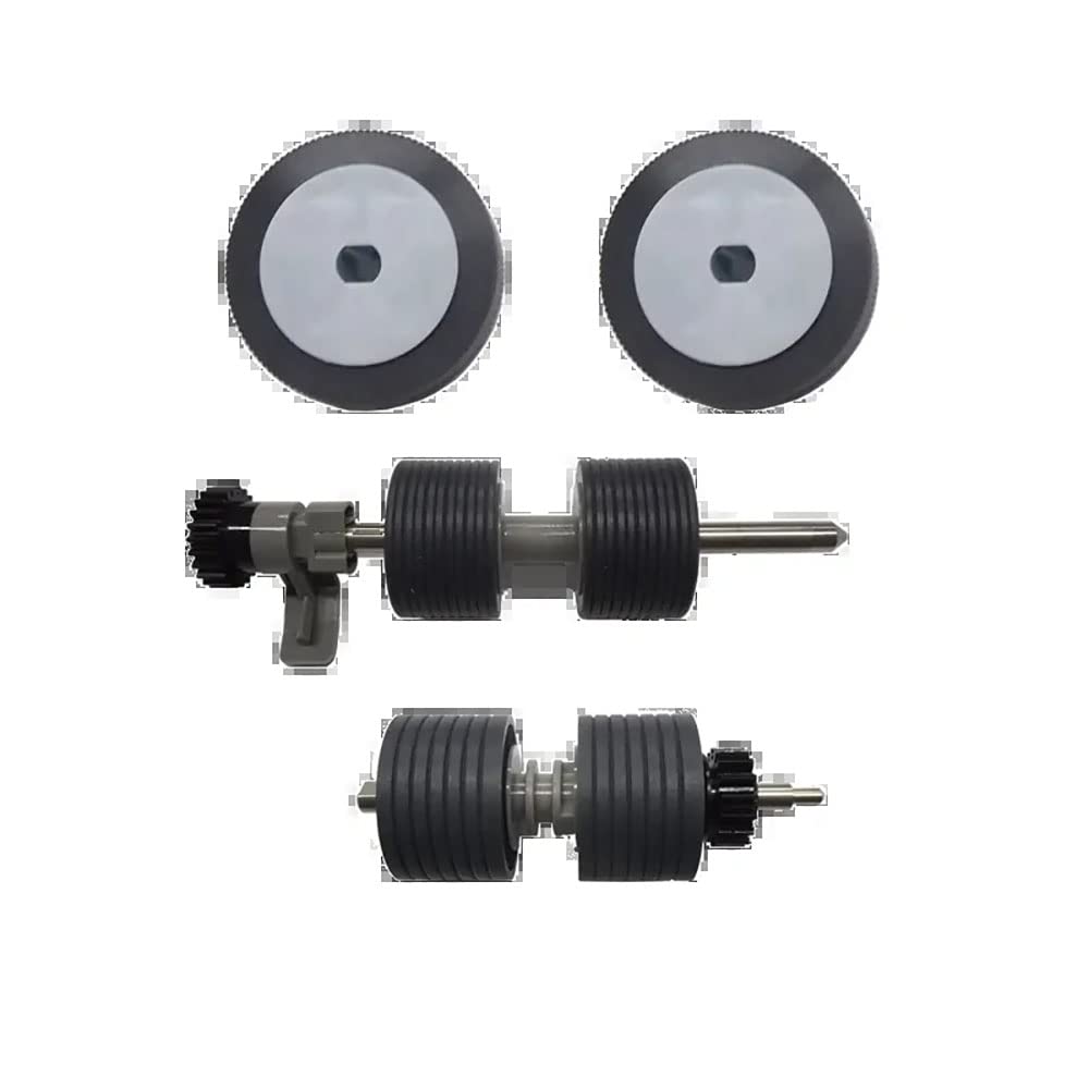 Fujitsu Fi-6400 Fi-6800 Fi-7800 Fi-7900 Scanner Pick Roller & Separation Roller Replacement Kit - Compatible with Document Scanners for Office & Business Use