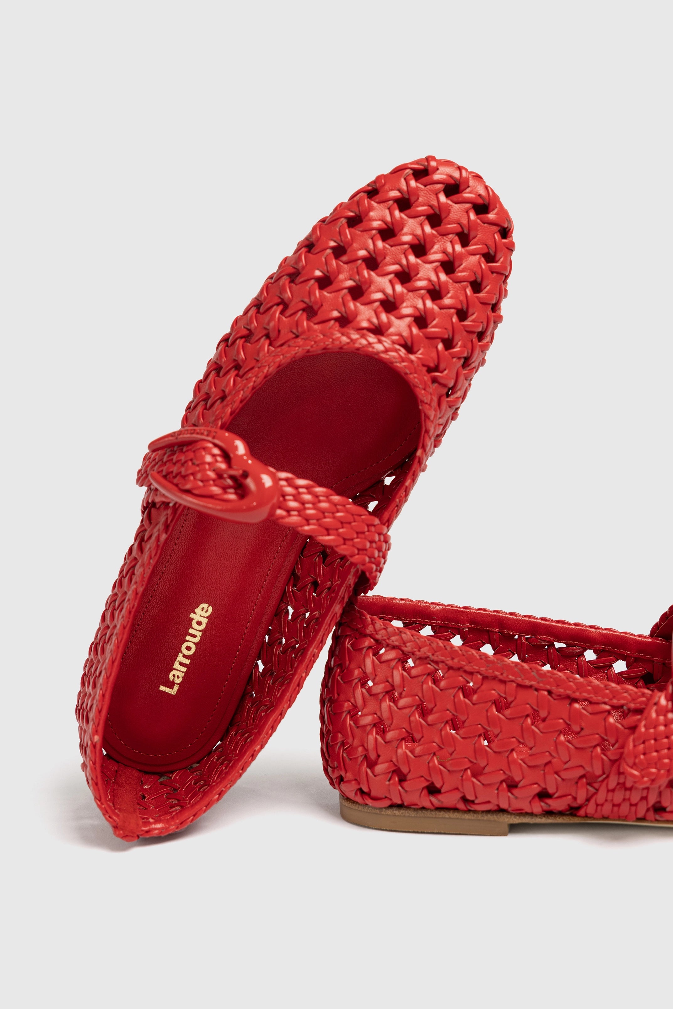 Verona New Macrame Handbag in Scarlet Genuine Leather - Stylish Crossbody Purse for Women, Perfect for Work, Travel & Everyday Use