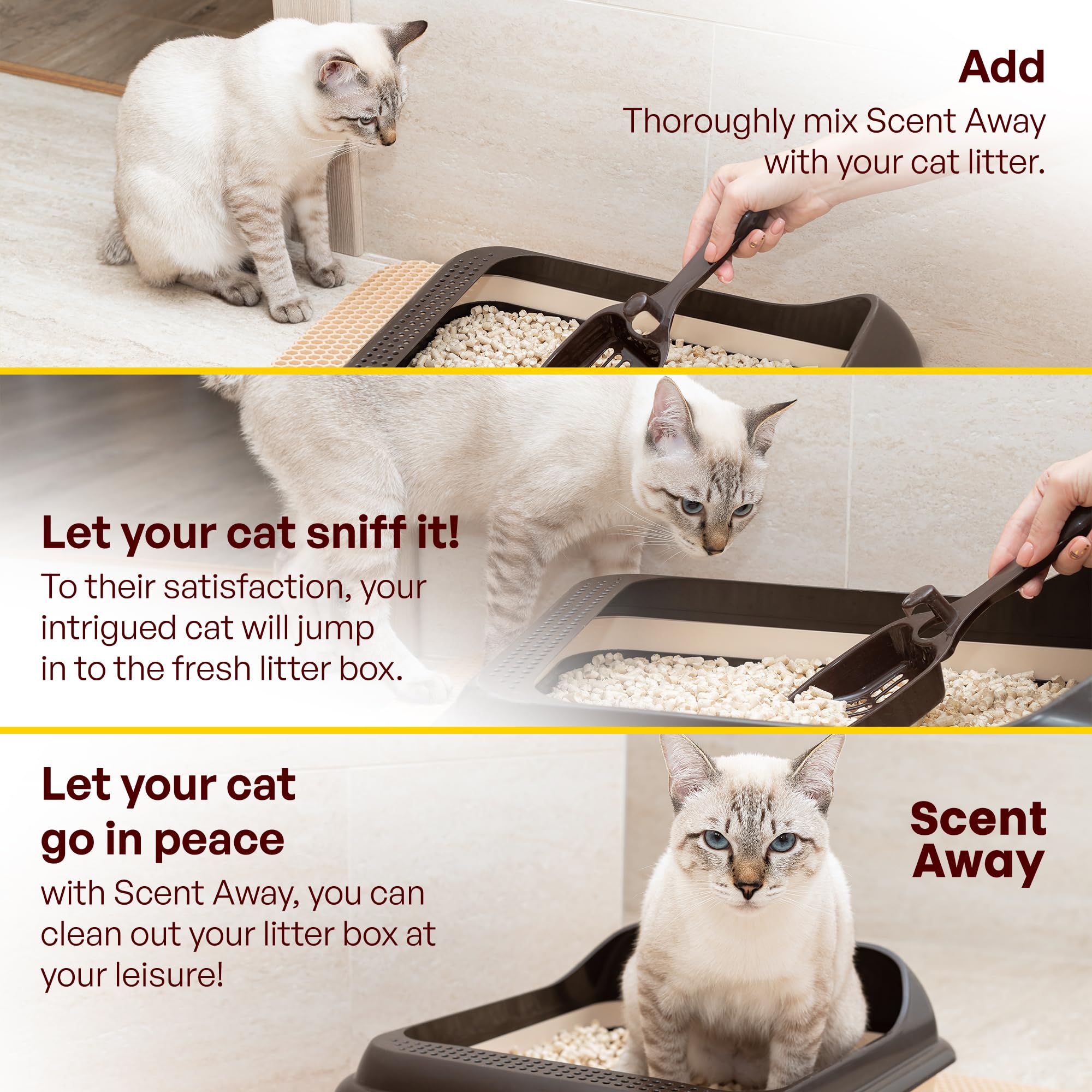 Premium Cat Litter Deodorizer with Activated Charcoal - Odor Eliminator for Litter Box | Fragrance-Free & Long-Lasting | Neutralizes Cat Urine & Waste Smells | Keeps Home Fresh (1 Pack) - Ideal for Multi-Cat Households & Small Spaces