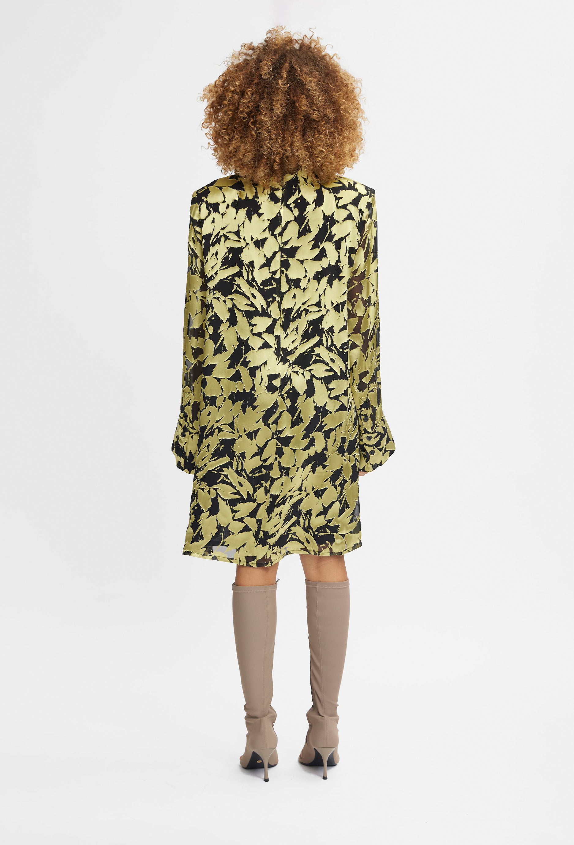 Gestuz Sikura Floral Print Dress - Women's Elegant Midi Dress for Casual Wear, Parties & Special Occasions