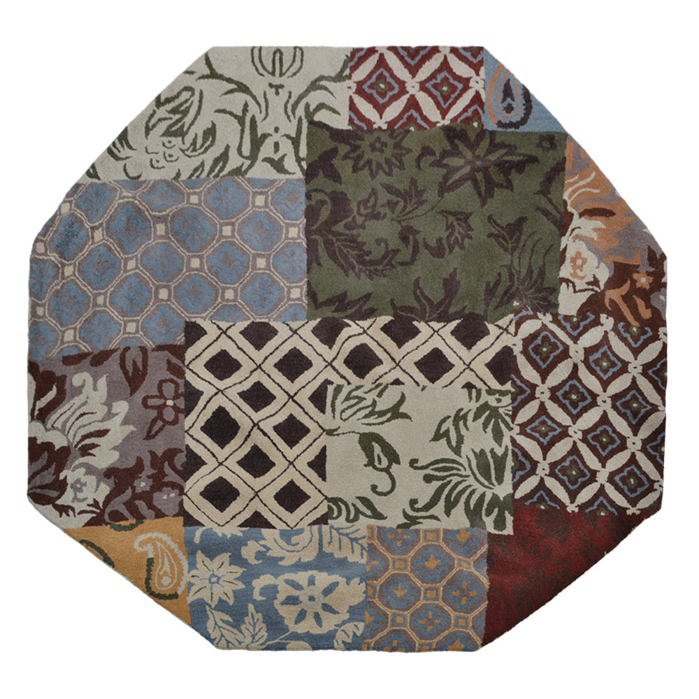 Hand Tufted Icelandic Poppy Rug - Soft Bohemian Wool Area Rug for Living Room, Bedroom & Nursery Decor
