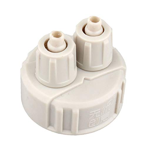 HTHL DIY CO2 System Generator Kit for Planted Aquariums - Complete with Tubes, Tools & Bottle Cap (White) | Enhance Aquatic Plant Growth in Fish Tanks