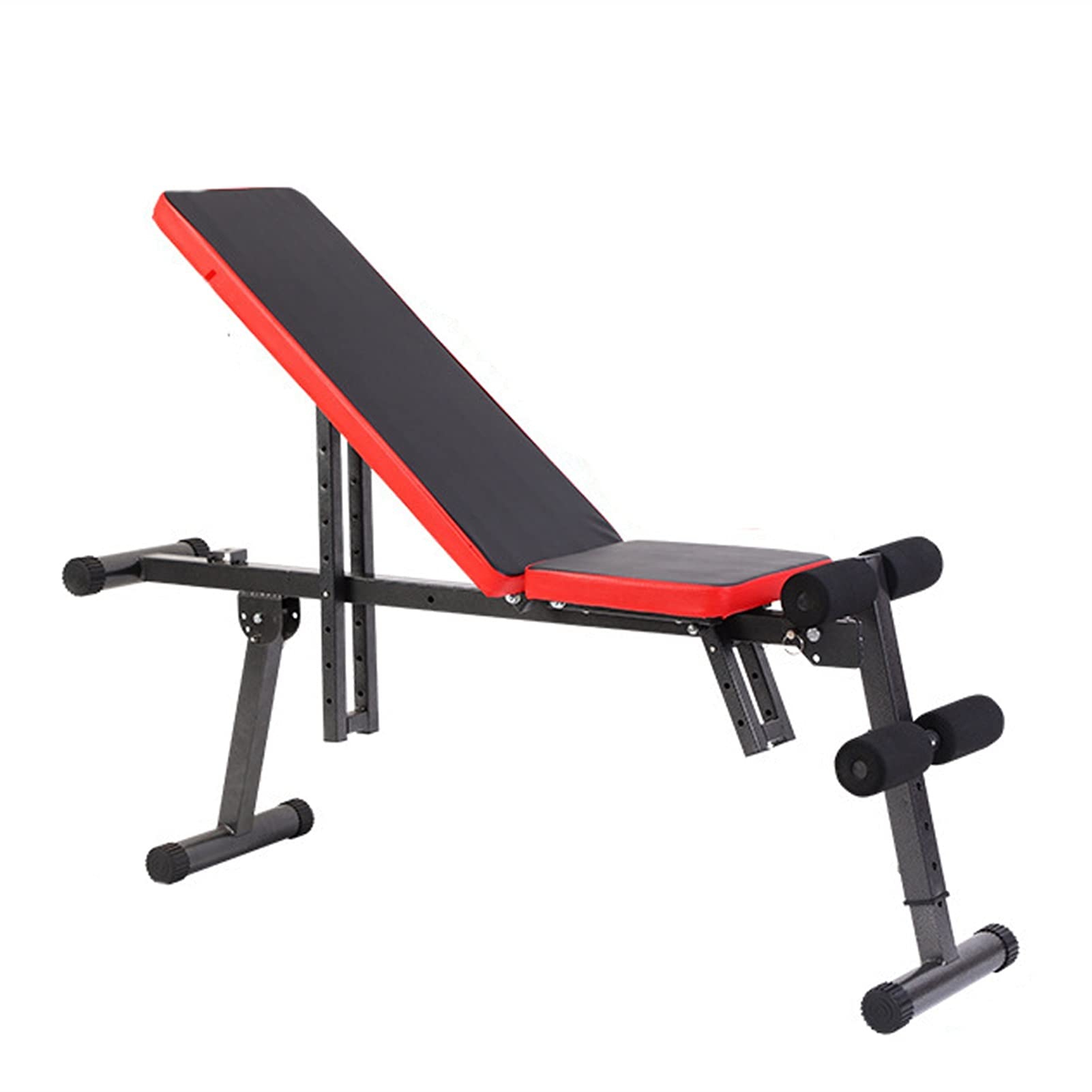 LUYIYI Foldable Abdominal Muscle Board - Adjustable Sit-Up Bench for Home Gym, Core Workout Equipment with Dumbbell Holder | Perfect for Abs Training, Strength Exercises & Home Fitness