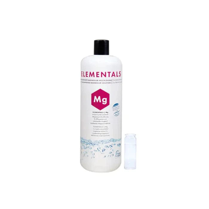 Premium ELEMENTALS Mg Magnesium Supplement for Marine Aquariums - Essential Coral Growth & Health - Perfect for Saltwater Reef Tanks & Fish Tanks