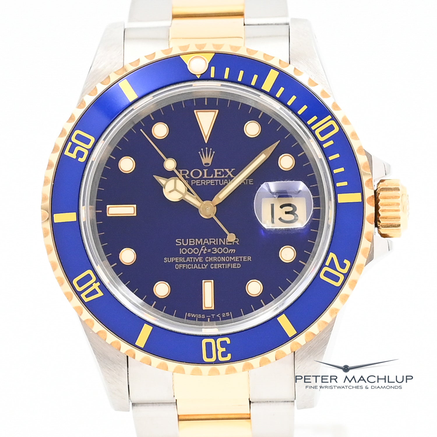 Authentic Rolex Submariner Date 40mm Men's Watch 1996 - Luxury Dive Watch for Professional Divers & Collectors