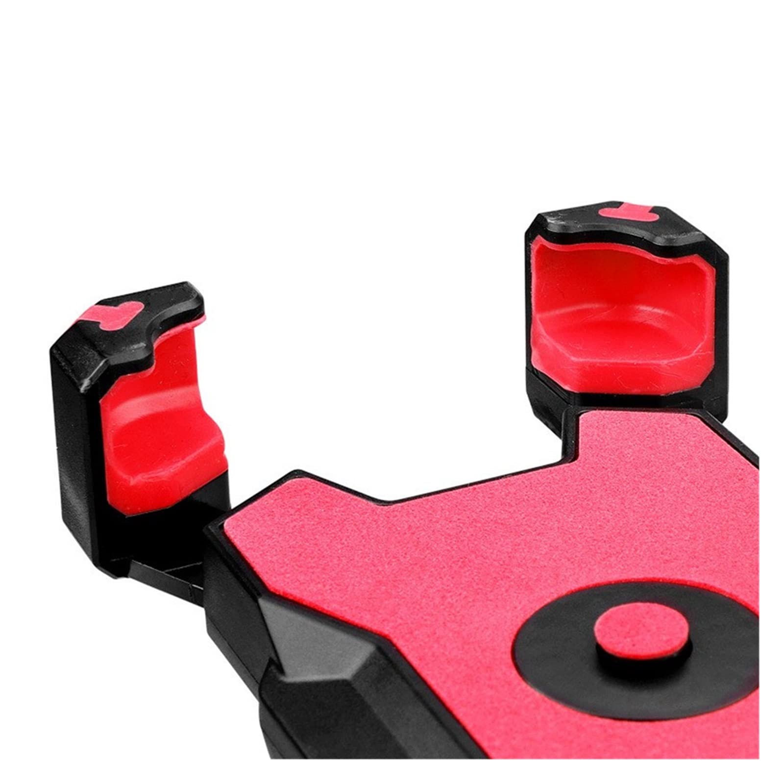 TSTS Universal Motorcycle Phone Mount Holder - 360° Rotatable for 3.5-6.8 Inch Smartphones (Red) | Secure Bike Phone Rack for GPS Navigation & Hands-Free Riding