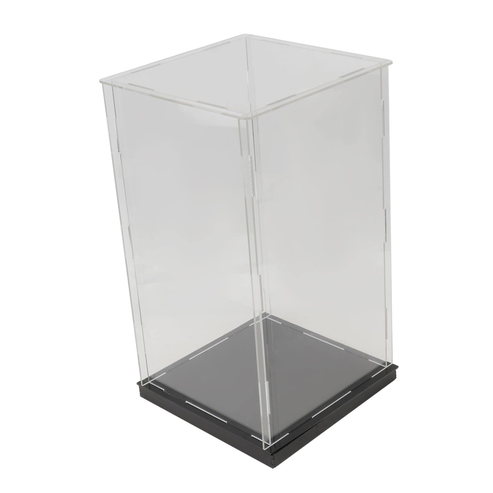 Hemoton 1pc Clear Acrylic Display Case - Storage Box for Dolls, Terrariums, Baseball Collectibles & Model Showcase | Perfect for Home Decor, Retail Displays & Collector Protection