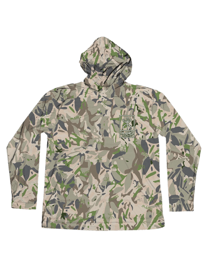 MANG MP1261H Men's Camouflage Duck Hoodie - Warm Fleece-Lined Hunting Jacket for Outdoor Adventures & Casual Wear