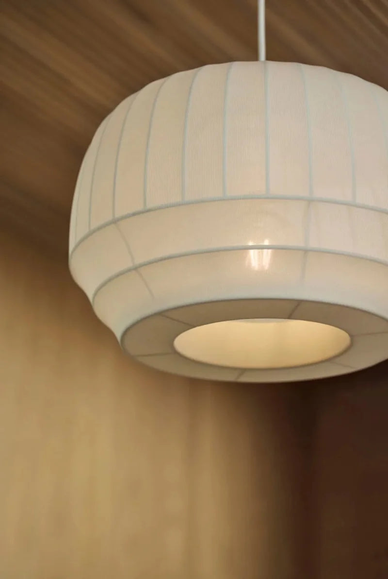 Modern Lumen Drape Pendant Light - Elegant Hanging Fixture for Dining Room, Kitchen Island & Bedroom Lighting | Dimmable LED Chandelier for Home Decor