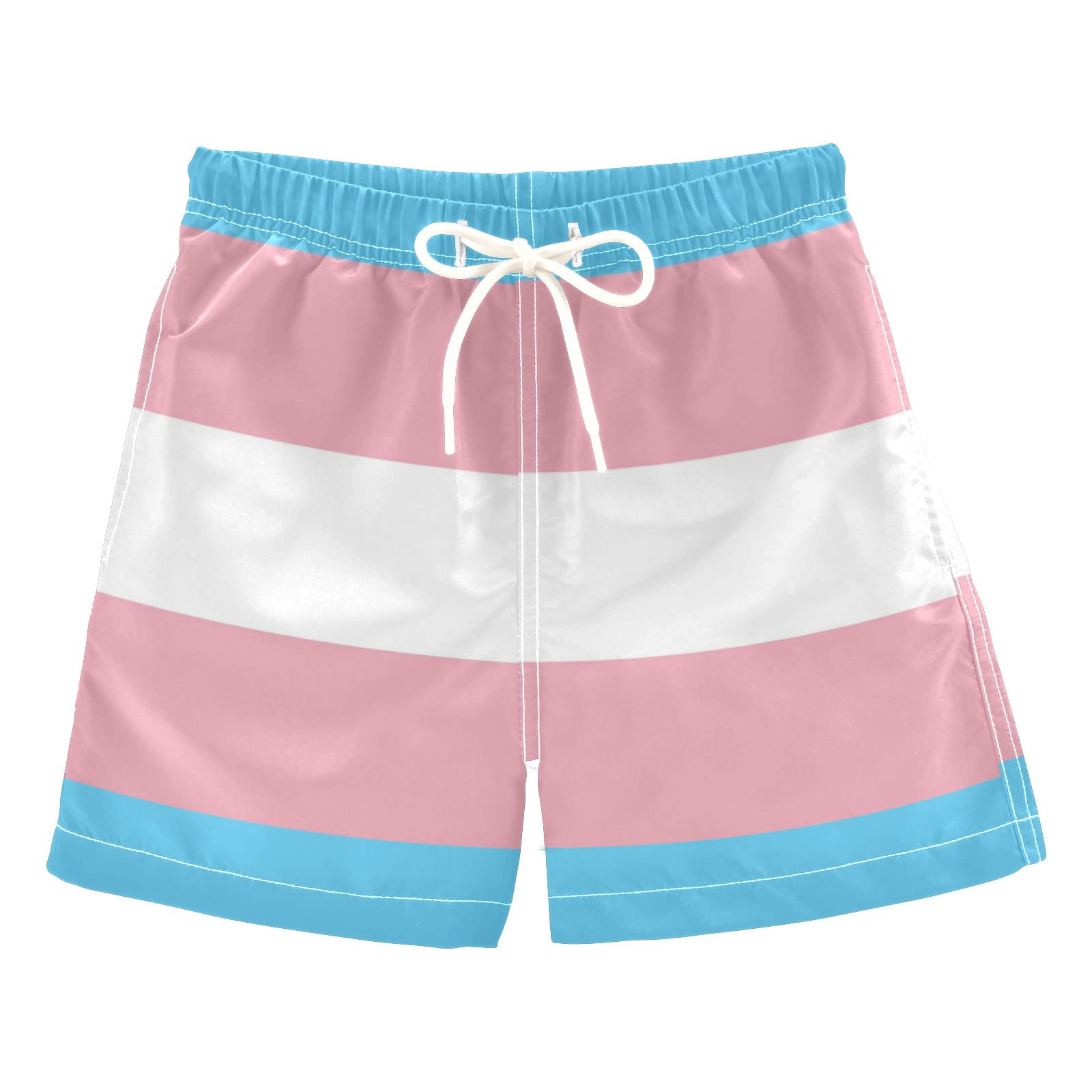 Transgender Pride Swim Trunks for Boys & Toddlers - Beach & Pool Fun
