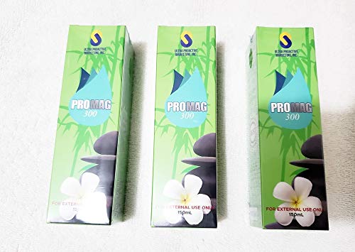 PROMAG 300 Transdermal Magnesium Oil Spray (150ml) - 3 Pack | Premium Magnesium Supplement for Muscle Recovery, Sleep & Stress Relief | Essential Mineral for Overall Health & Wellness | Perfect for Athletes, Fitness Enthusiasts & Daily Wellness Routine