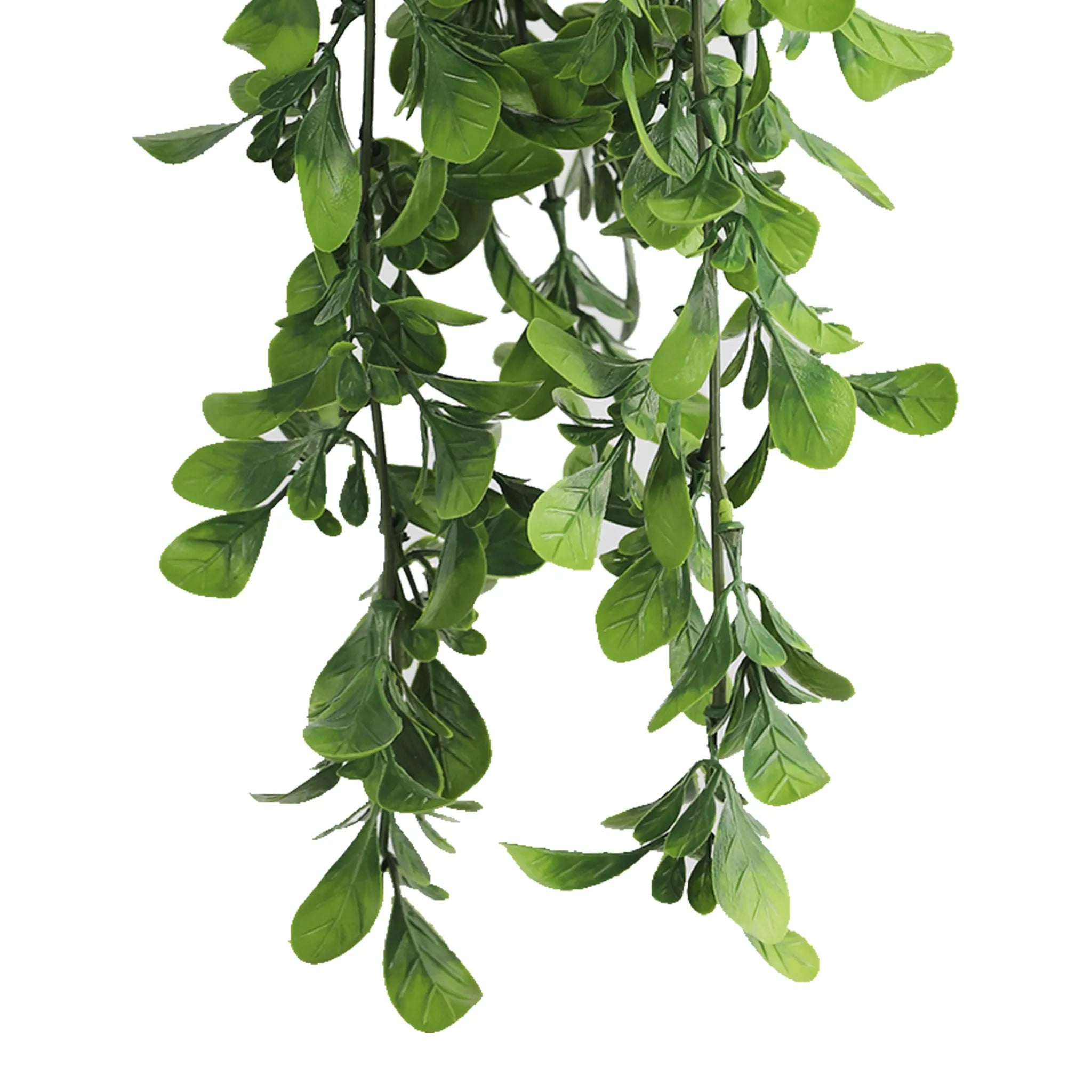UV & Fire Rated Hanging Creeping Fig Vine - 18cm x 76cm Artificial Green Wall Decor for Indoor/Outdoor Home & Office Decoration