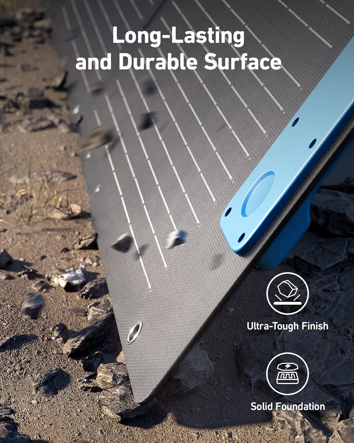 Anker 531 Portable 200W Solar Panel - Foldable Solar Charger for Camping, RV, Hiking & Outdoor Power | High-Efficiency SunPower Solar Cells | USB-C & USB-A Outputs | Waterproof & Durable Design