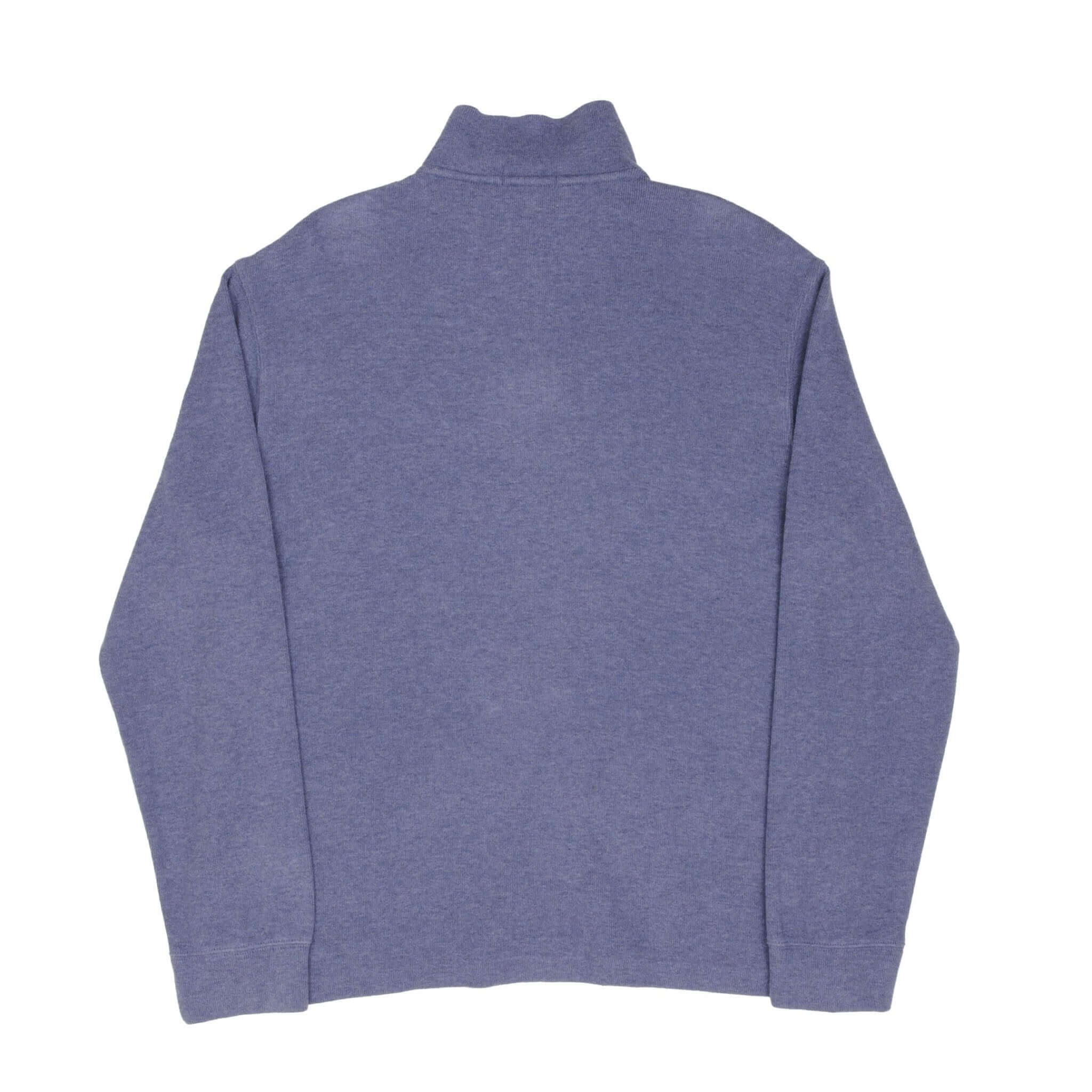Ralph Lauren Blue Quarter Zip Sweater for Men - Size Large | Casual Pullover for Work, Travel & Outdoor Activities