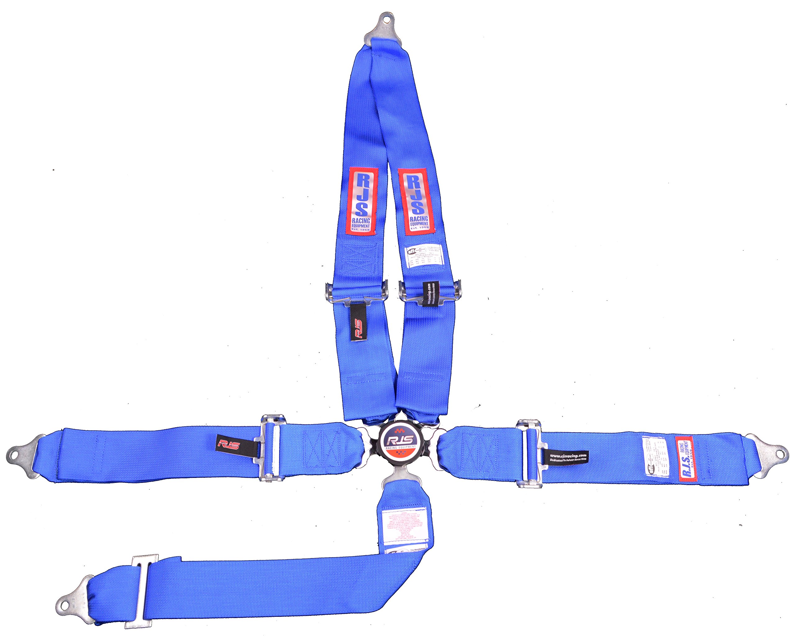 RJS Racing Equipment 1030103 5-Point Racing Harness System - SFI Certified for Motorsports, Track Days & Off-Road Vehicles