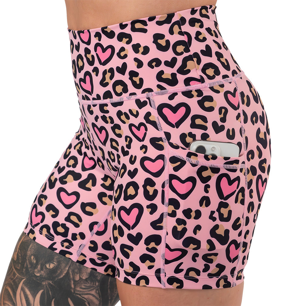 Wild At Heart Women's Shorts - Comfortable & Stylish Casual Wear for Summer, Outdoor Activities & Travel