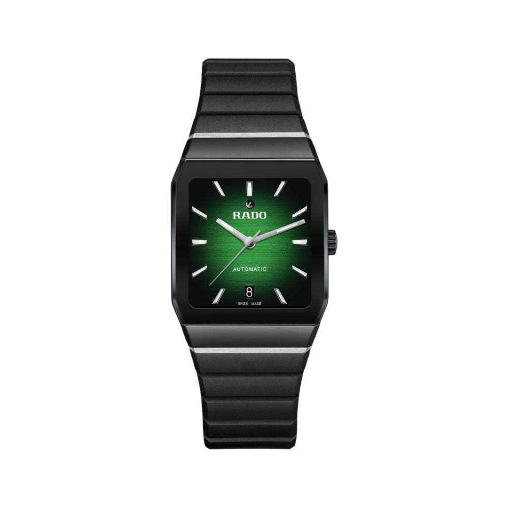 Anatom Automatic 32.5mm Green Dial Men's Watch with Stainless Steel Bracelet - Perfect for Business, Casual Wear & Special Occasions
