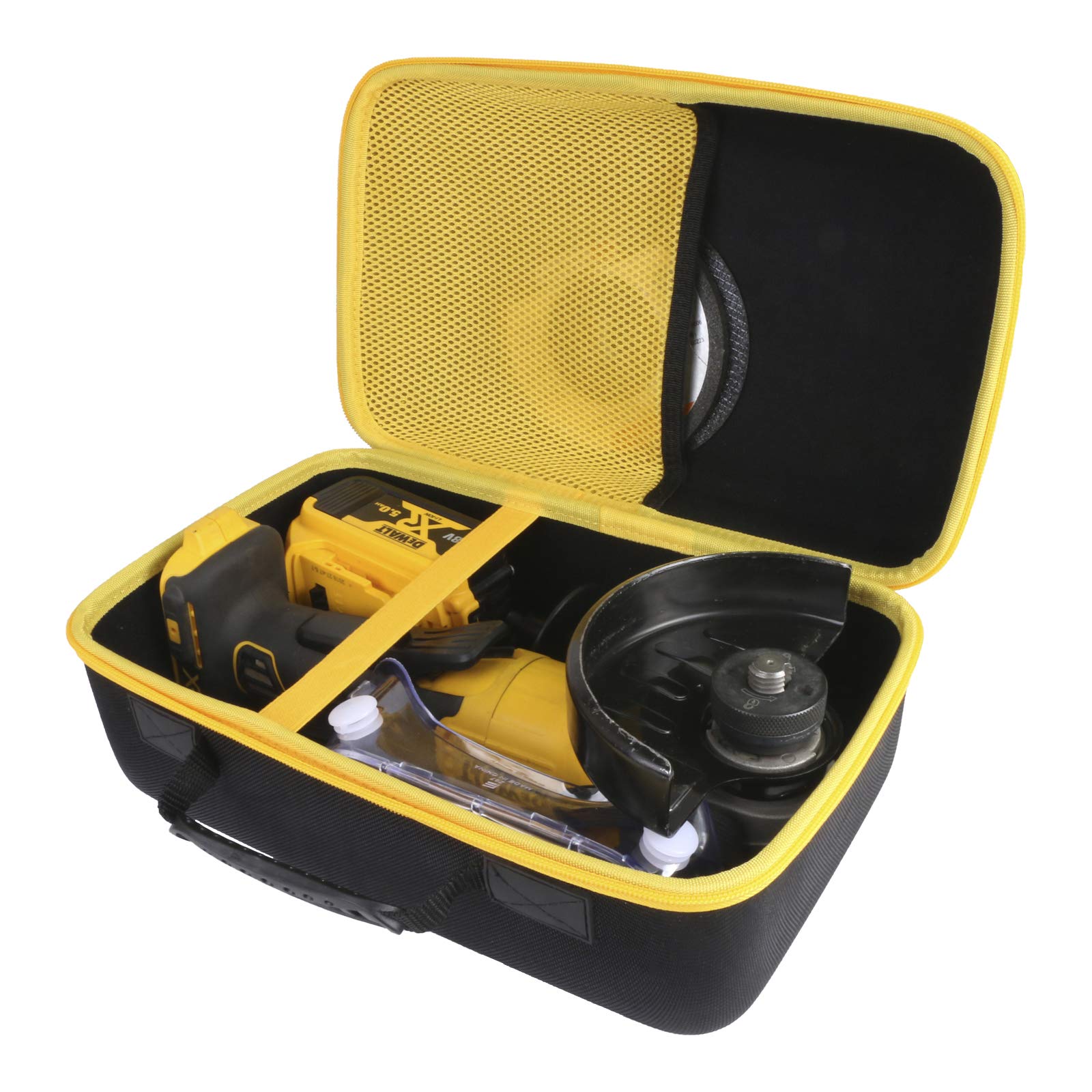 Aenllosi Heavy Duty Hard Carrying Case for DEWALT DCG413B 20V MAX Brushless Cut Off Tool & Angle Grinder - Durable Storage & Protection for Construction Tools, Perfect for Job Sites & Workshops