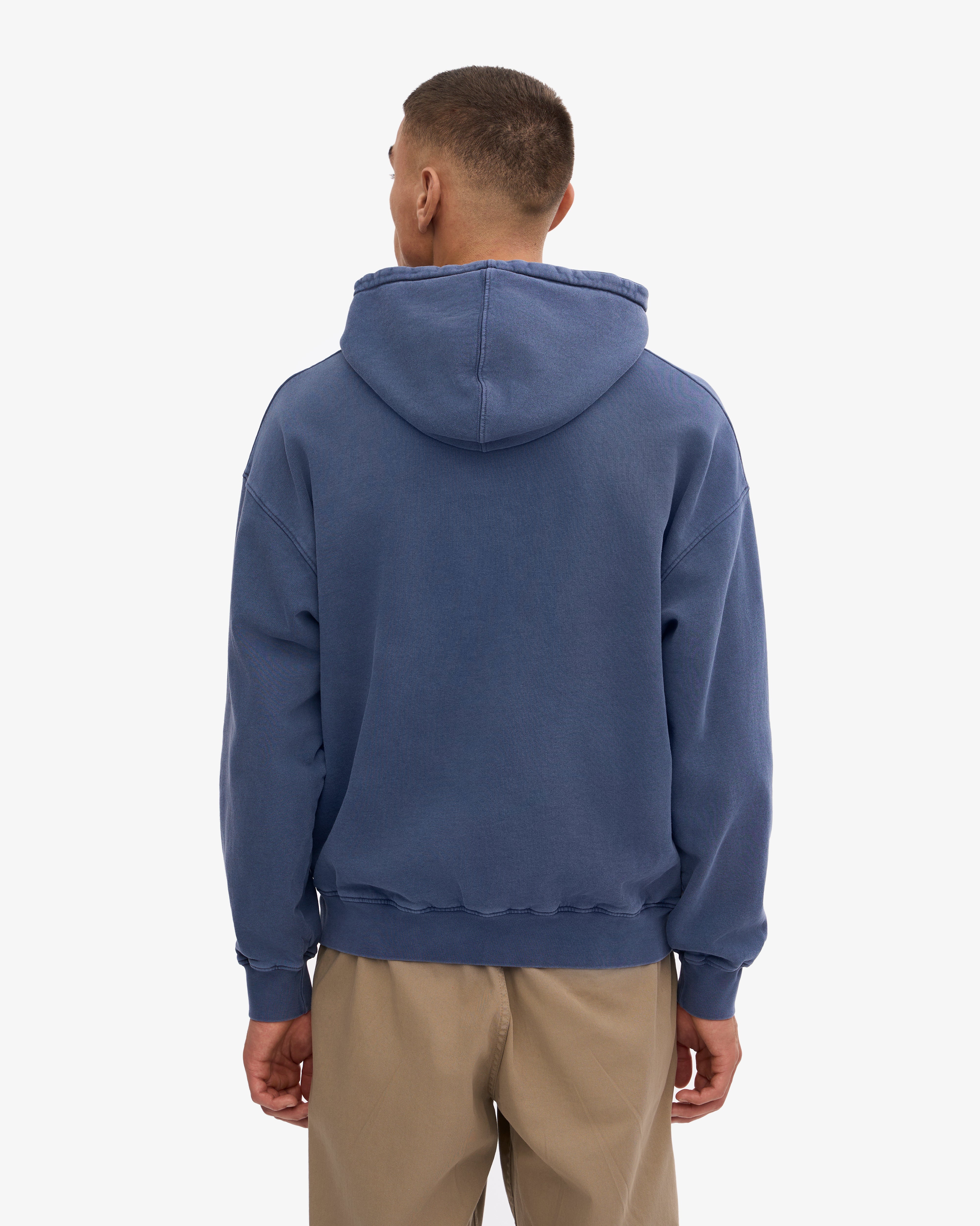 Organic Oversized Hoodie - Neptune Blue | Soft & Comfortable Unisex Pullover for Men & Women | Perfect for Casual Wear, Lounging & Outdoor Activities