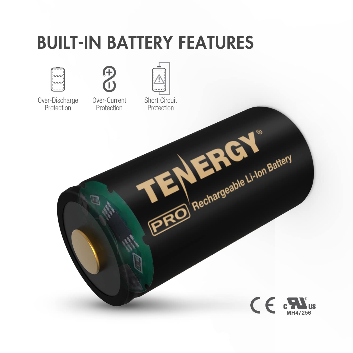 Tenergy 12 Pack Rechargeable AA Batteries with Smart Charger - Compatible with Arlo Pro, Pro 2, Ultra & Essential Wireless Security Cameras (Arlo Certified) - Perfect for Home Security & Outdoor Monitoring