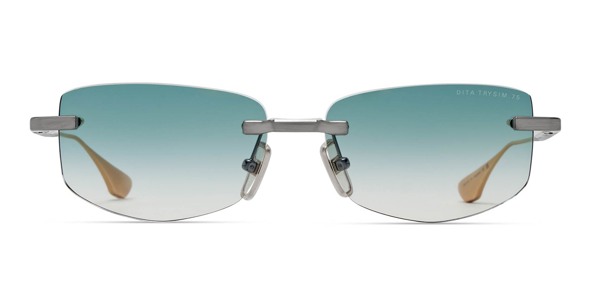 Dita Trysim.75 DTX182 Sunglasses - Polarized Aviator Style for Men & Women - UV Protection for Outdoor Sports & Driving