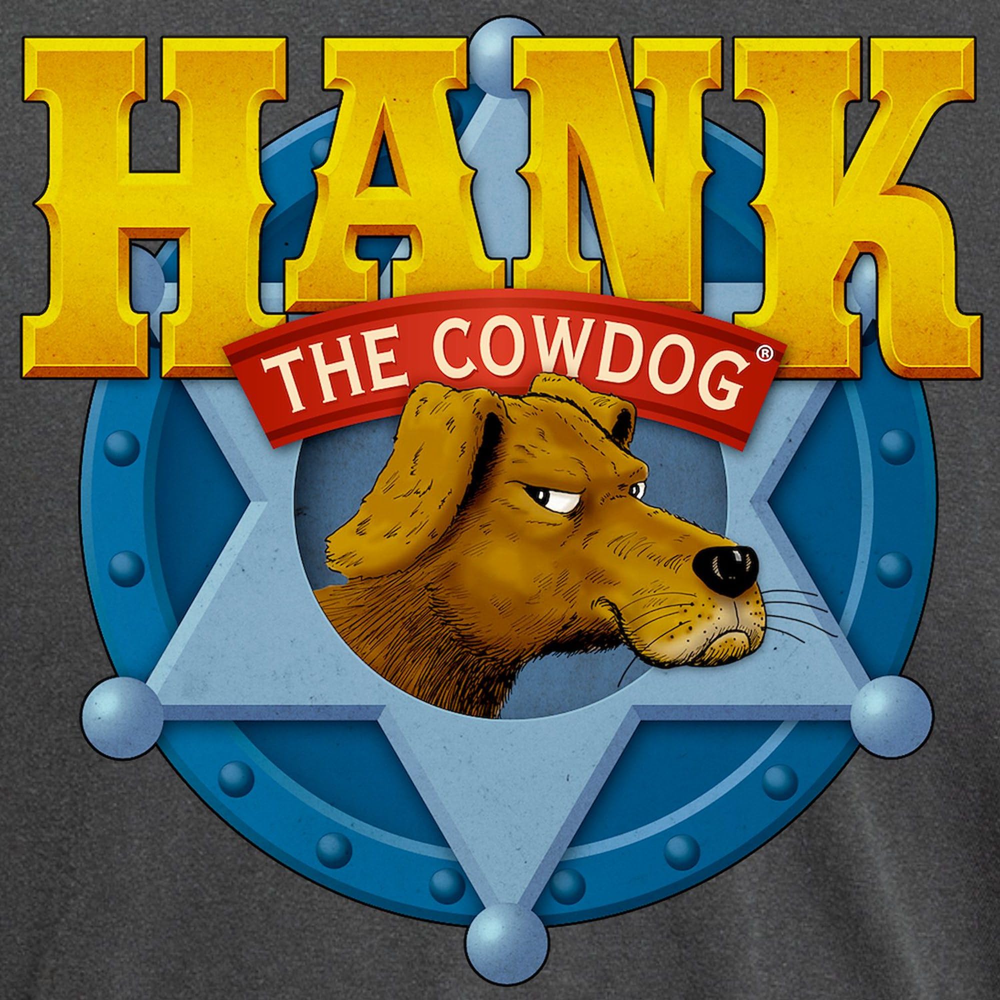 **Hank Logo T-Shirt for Men - Comfort Colors® Cotton Tee - Casual Wear & Graphic Apparel for Everyday Use**