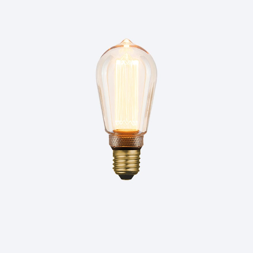 ST64 E27 4W LED Bulb - Energy Efficient Vintage Edison Light Bulb for Home, Cafe, Restaurant & Decorative Lighting
