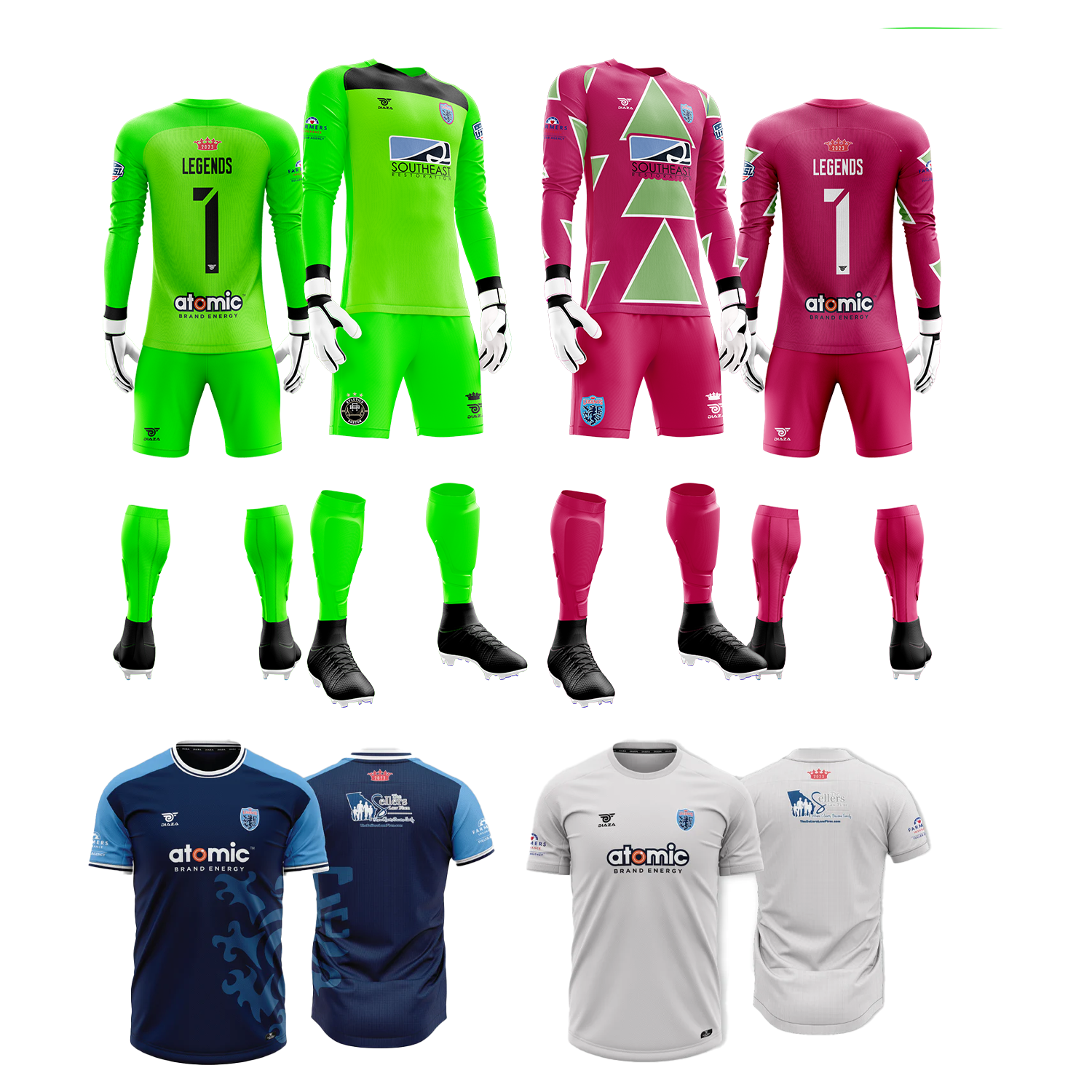 Legends FC Youth Soccer Player Bundle - Complete Training Kit for Young Athletes | Perfect for Practice, Games & Team Events