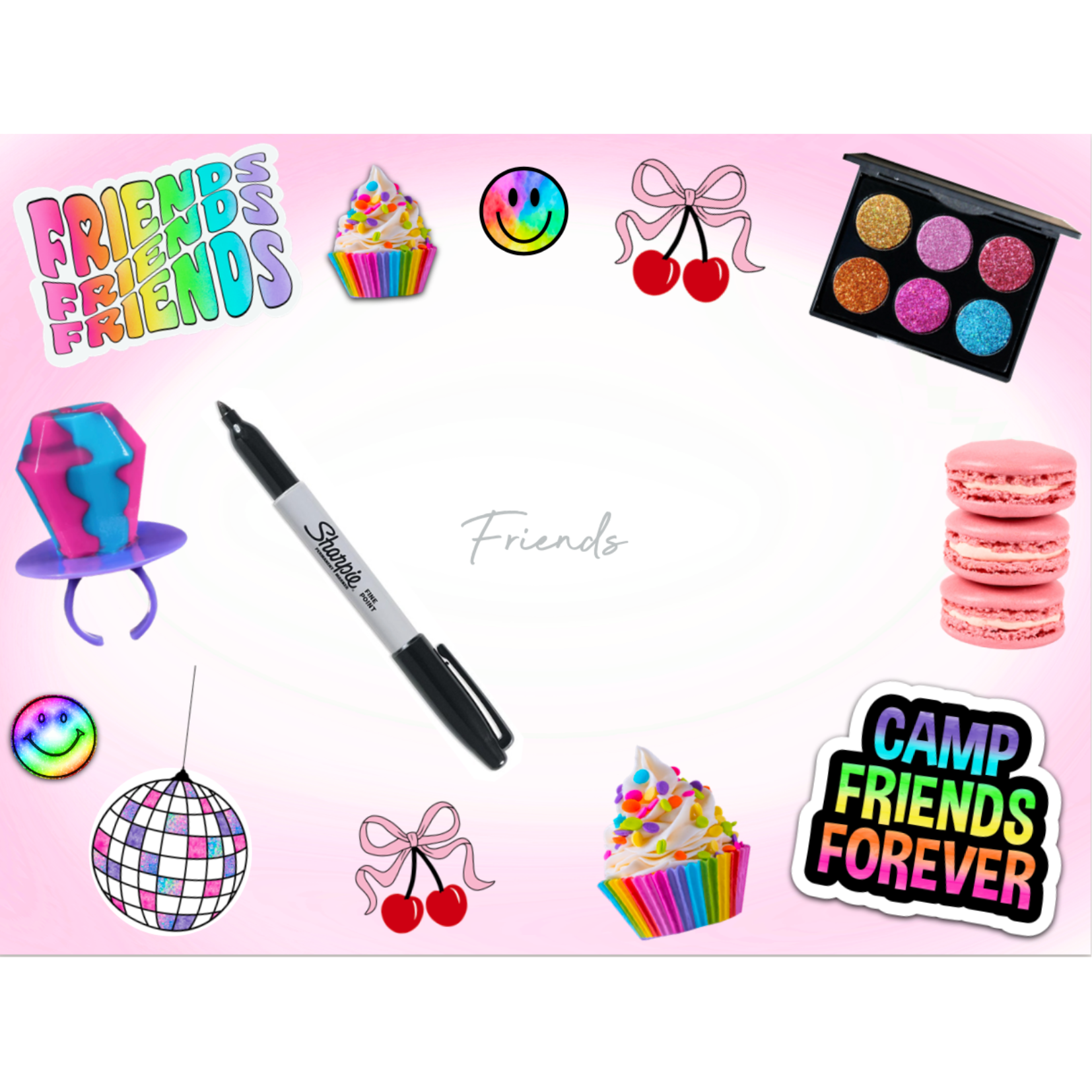 Autograph Cling Its Happy Friends - Reusable Sticky Notes for Kids, Teachers & Office Use - Perfect for School, Home Decor & Organization