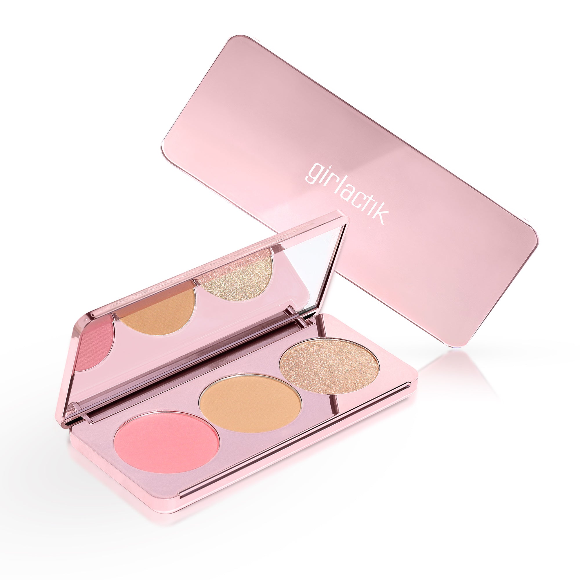 NEW Blush Me & Glow Face Palette - Contour & Highlight Makeup Kit for Cheeks & Eyes - Perfect for Everyday Glam & Special Occasions