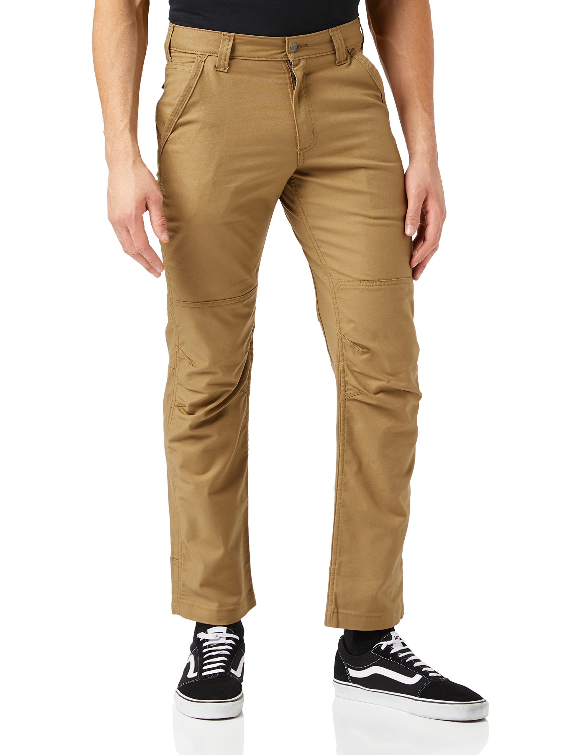 Carhartt Men's Full Swing Cryder Dungaree 2.0 Work Pants - Durable & Flexible for Construction, Carpentry & Outdoor Jobs | Comfort Fit for All-Day Wear