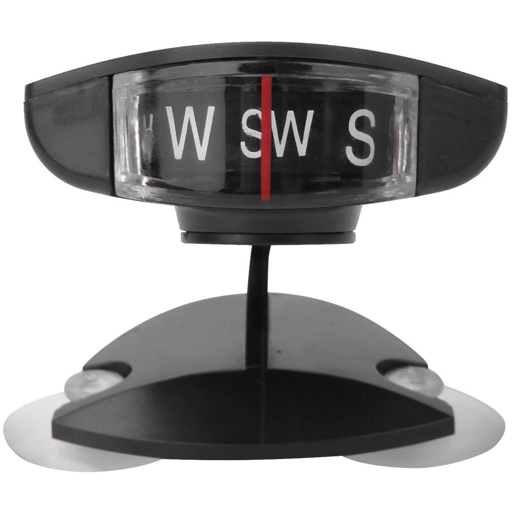 Alomejor Mini Car Compass Navigation Ball with Suction Cups - Dashboard Decor for Cars, Trucks & Boats | Perfect for Road Trips & Marine Navigation