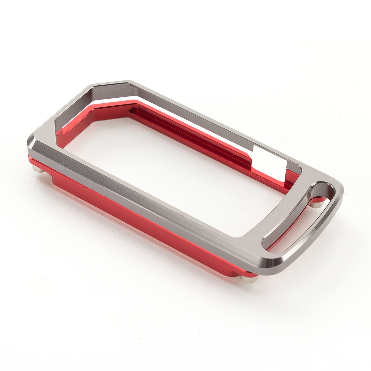 Ducati Motorcycle Key Fob Cover - CNC Billet Aluminum Remote Case Holder for Multistrada 1200 & Diavel (2010-2015 Models) | Weatherproof Protection & Anti-Scratch Design for Adventure Riding & Daily Commuting