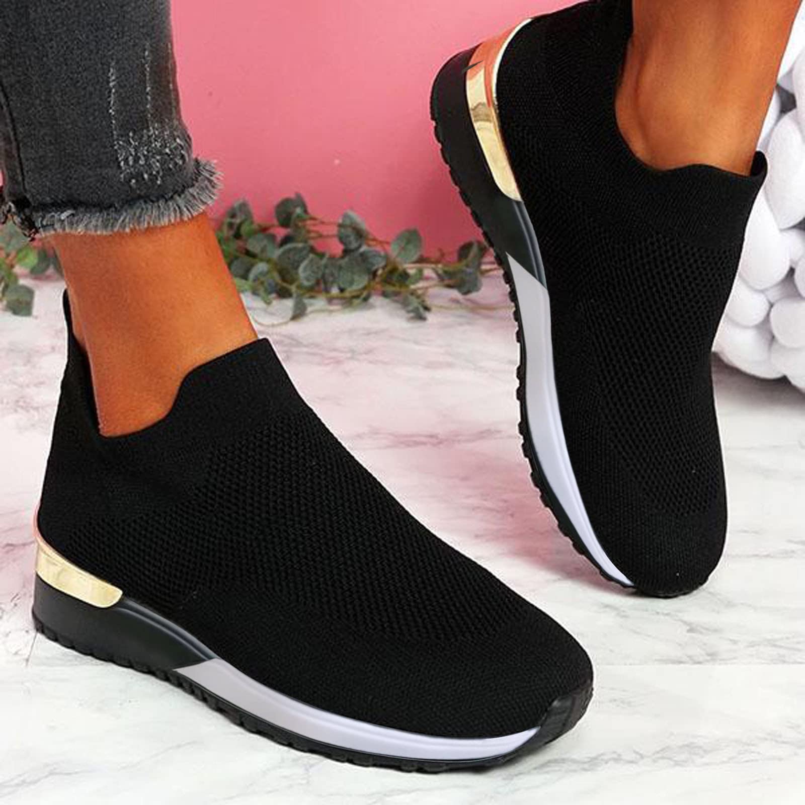 Breathable Women's Running & Walking Shoes - Lightweight Mesh Sports Shoes for Outdoor Jogging, Gym Workouts & Casual Wear