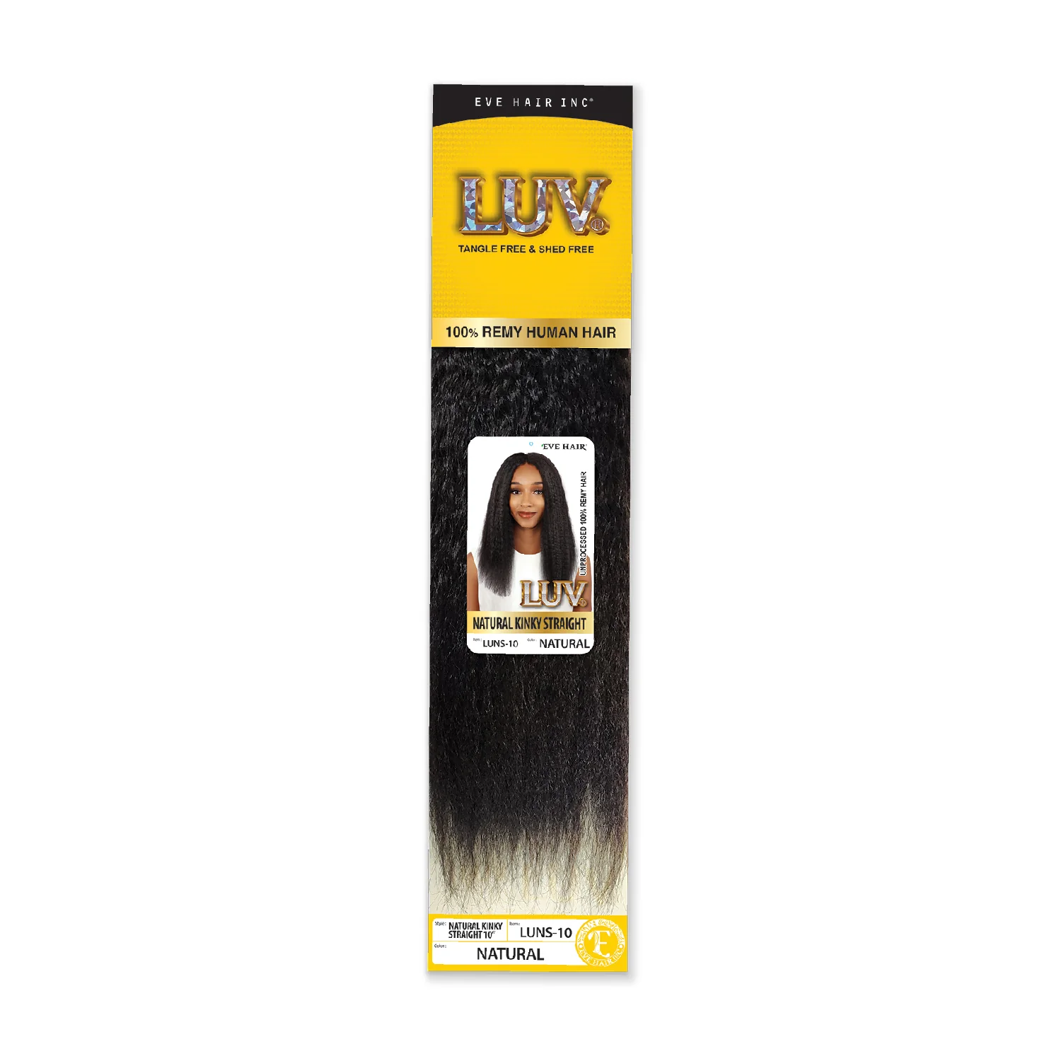 100% Human Natural Kinky Straight Hair Extensions - Virgin Brazilian Hair Weft for Smooth & Voluminous Styles | Perfect for Daily Wear, Parties & Special Occasions