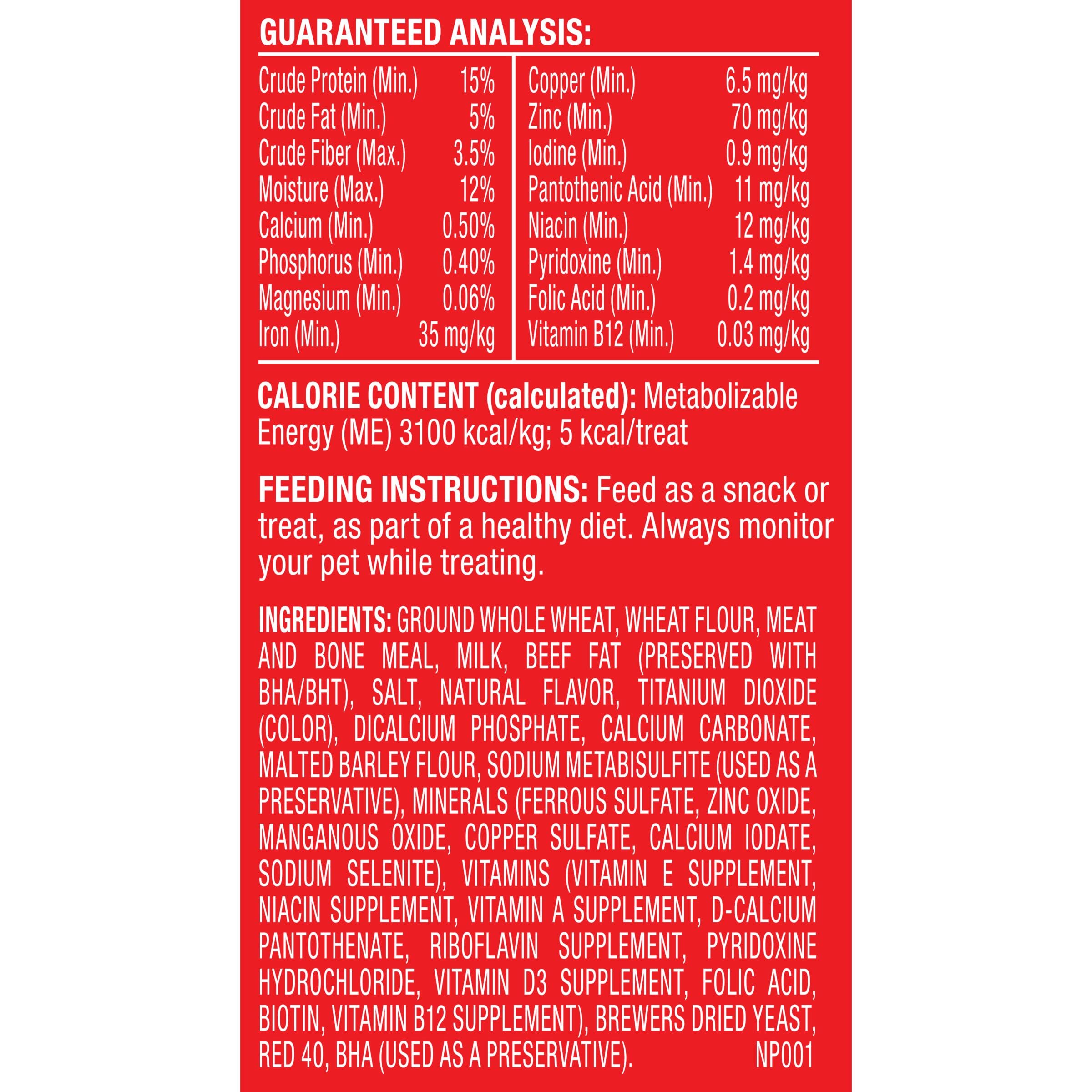 Milk-Bone Sweetheart Snacks Mini's Dog Treats - 25oz Canister (Pack of 6) | Crunchy & Delicious Training Rewards for Small & Medium Dogs | Perfect for Obedience Training, Positive Reinforcement & Daily Snacking