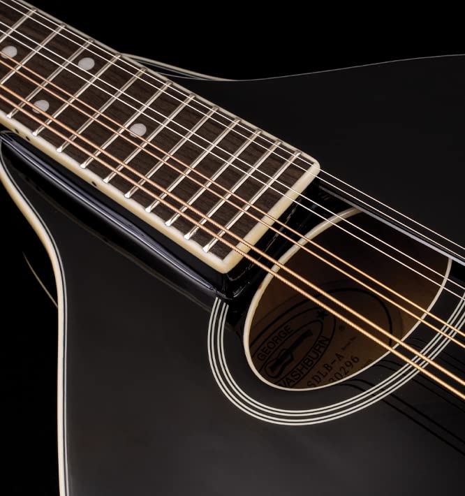 Washburn Americana M1SD Acoustic Mandolin - Professional Quality for Bluegrass, Folk & Country Music - Perfect for Performances, Recording & Practice