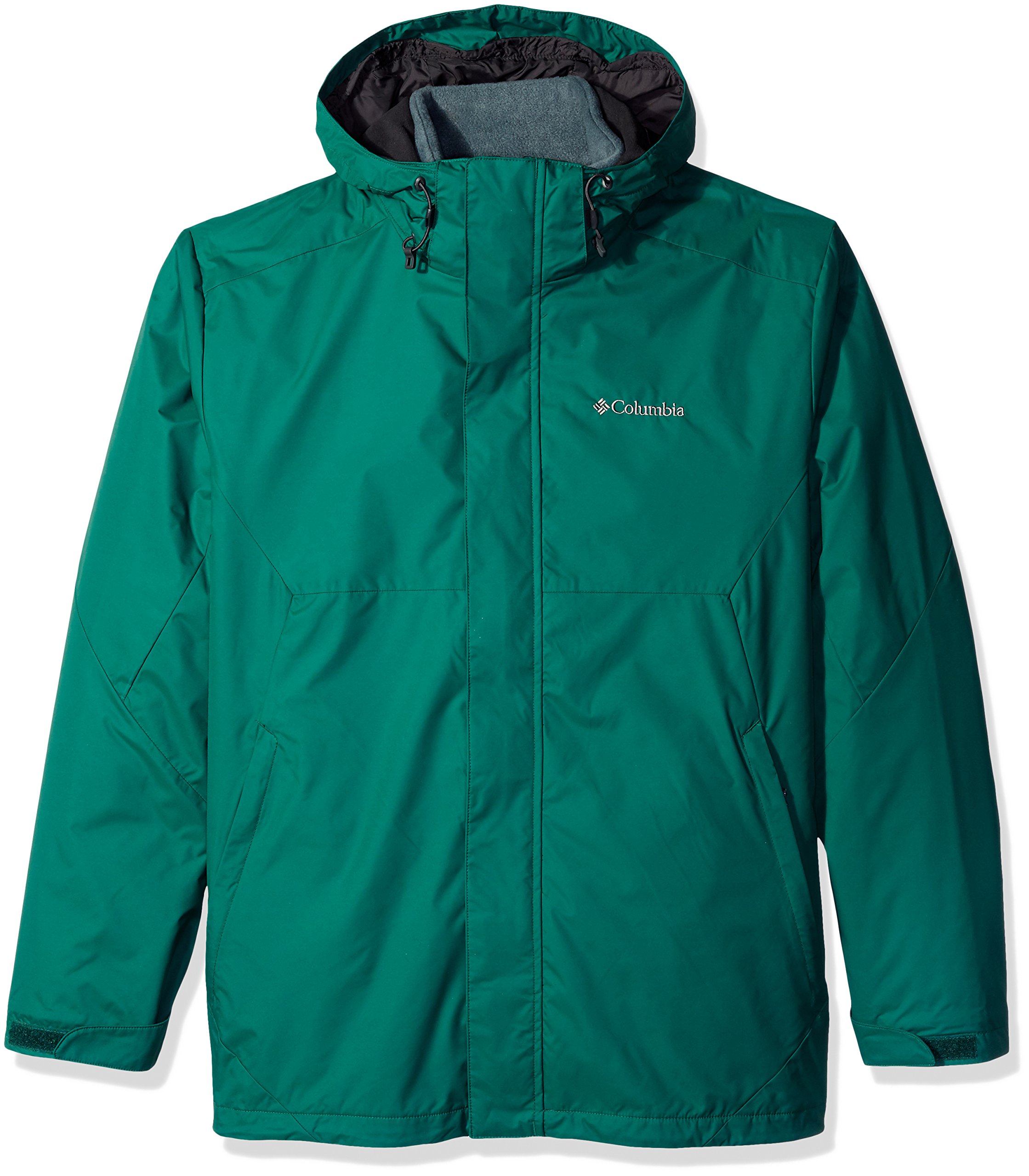 Columbia Men's Eager Air Interchange 3-in-1 Waterproof Jacket - Lightweight, Breathable Outerwear for Hiking, Camping & Outdoor Adventures