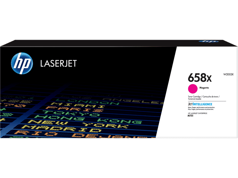 HP 658X Magenta High Yield LaserJet Toner Cartridge - Compatible with HP M751 Series Printers | Ideal for Office Printing, Business Documents & High Volume Printing Needs
