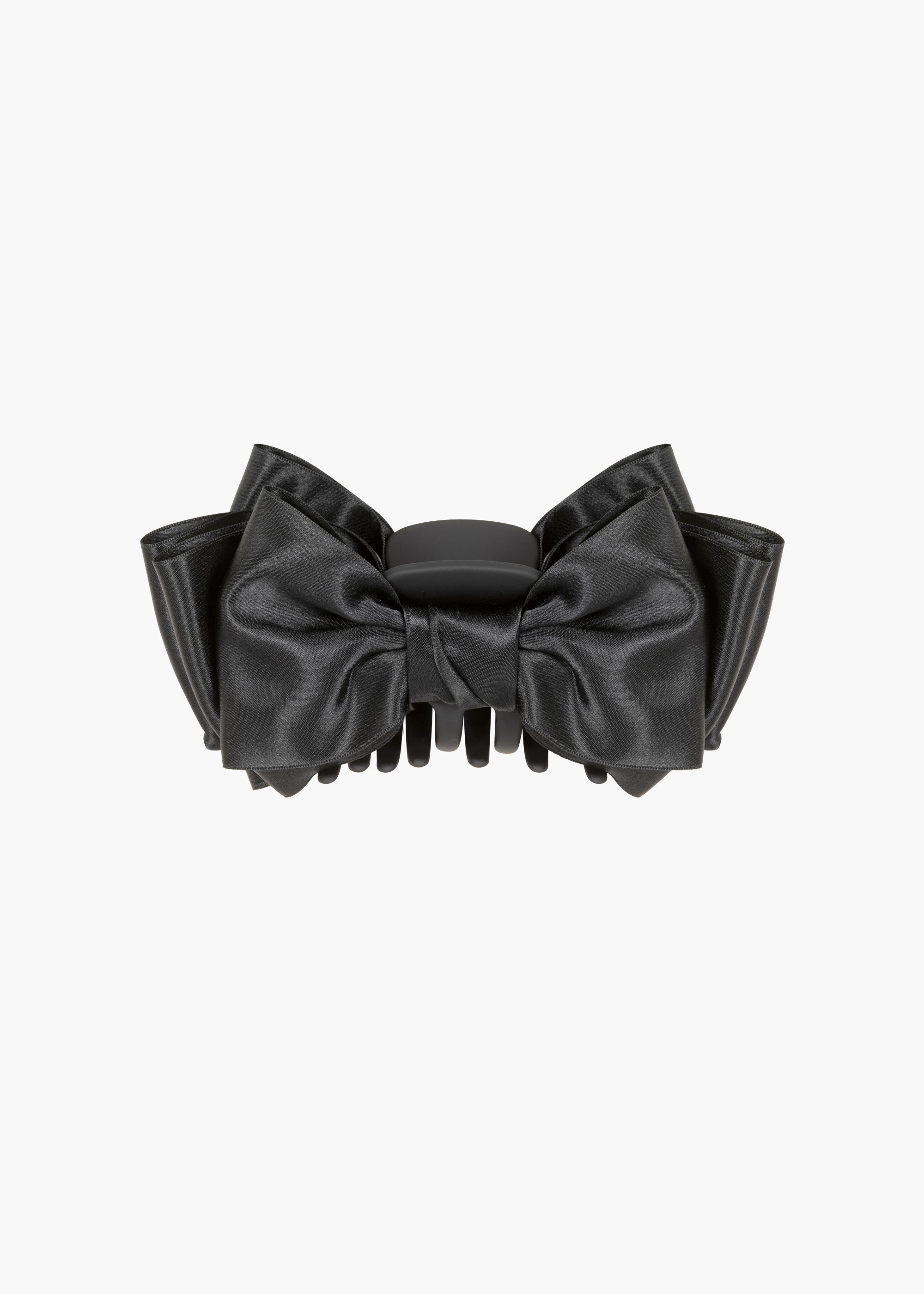 Agatha Jaw Clip Hair Barrettes - Black Hair Clips for Women & Girls, Perfect for Ponytails, Braids & Updos - Great for Everyday Wear, Work & Special Occasions