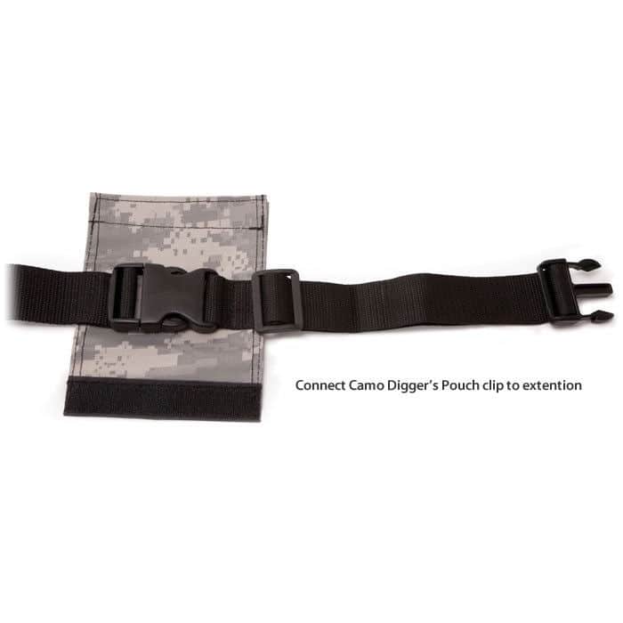 Garrett Camo Pouch 18 Extender - Compatible with Garrett Camo Canvas Recovery Bag | Durable Hunting Accessory for Metal Detecting & Outdoor Adventures