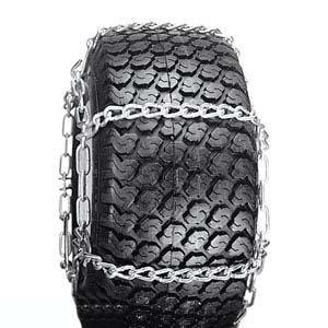 Heavy Duty Snow Tire Chains for ATV & Snow Blower - 4 Link 20x10x8/10 - Winter Traction for Off-Road & Snow Removal Equipment
