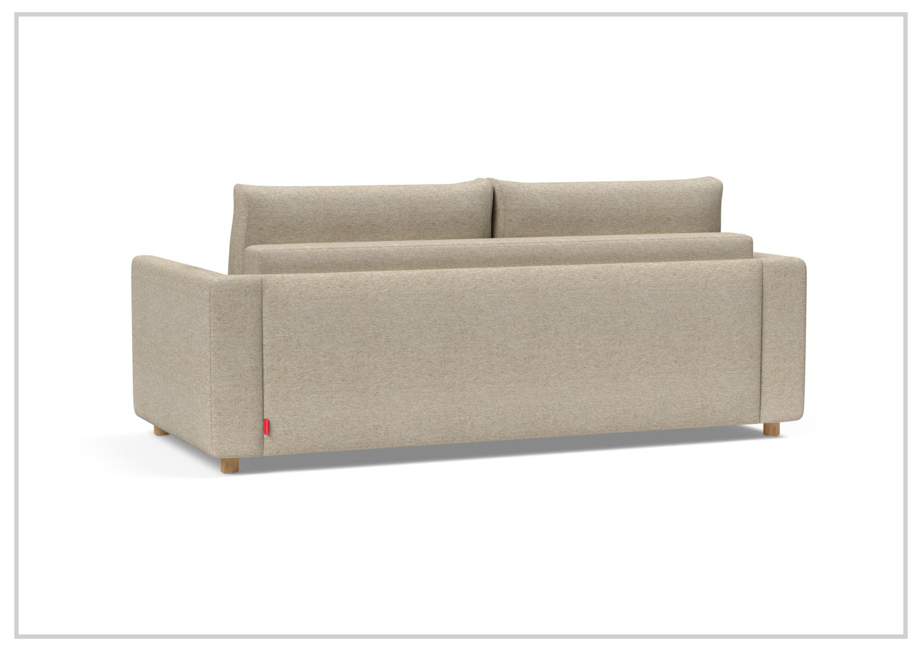 Innovation Living Neah Fabric 2-Seater King Size Sleeper Sofa Bed - Convertible Comfort for Small Spaces & Guest Rooms