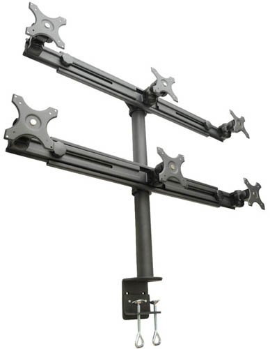 LCD-2060 Hex-Mount Monitor Stand for Six 15