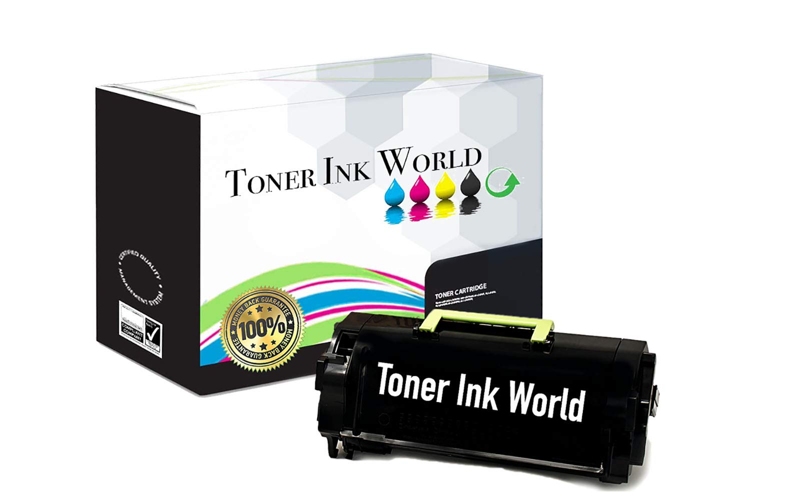 High Yield Replacement Black Toner Cartridge TIW 521H 52D1H00 for MS811dn MS710 MS710n MS711 MS711dn MS810 MS810de MS811 MS811dn MS811n MS812 Printers - 25,000 Pages for Office & Home Printing