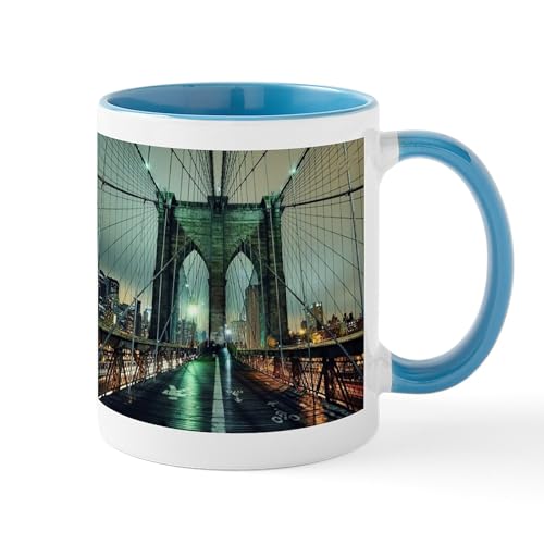 White/Blue Inside - BROOKLYN BRIDGE Mug