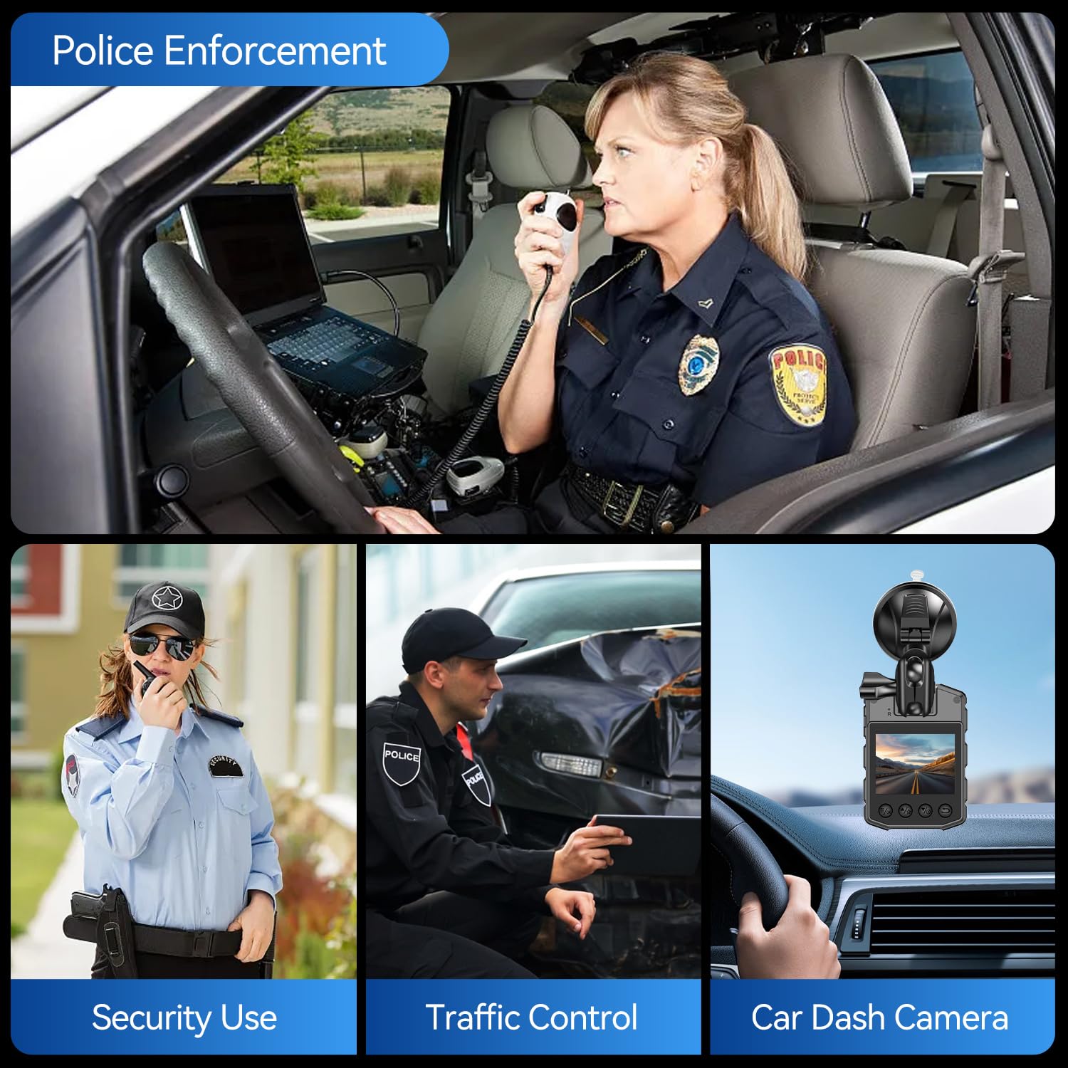SYDYAM-Z5 2K 1440P HD Body Camera 256GB, IP67 Waterproof Police Body Cam with Audio Video Recording, 8-10 Hours Battery Life - Ideal for Law Enforcement, Security Guards, Hiking, Meetings & Daily Patrols