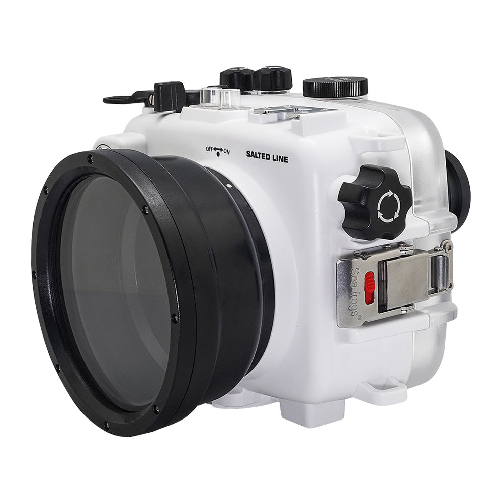 SeaFrogs Underwater Housing for Sony A6xxx Series (A6000/A6100/A6300/A6400/A6500/A6600) - Salted Line with 8