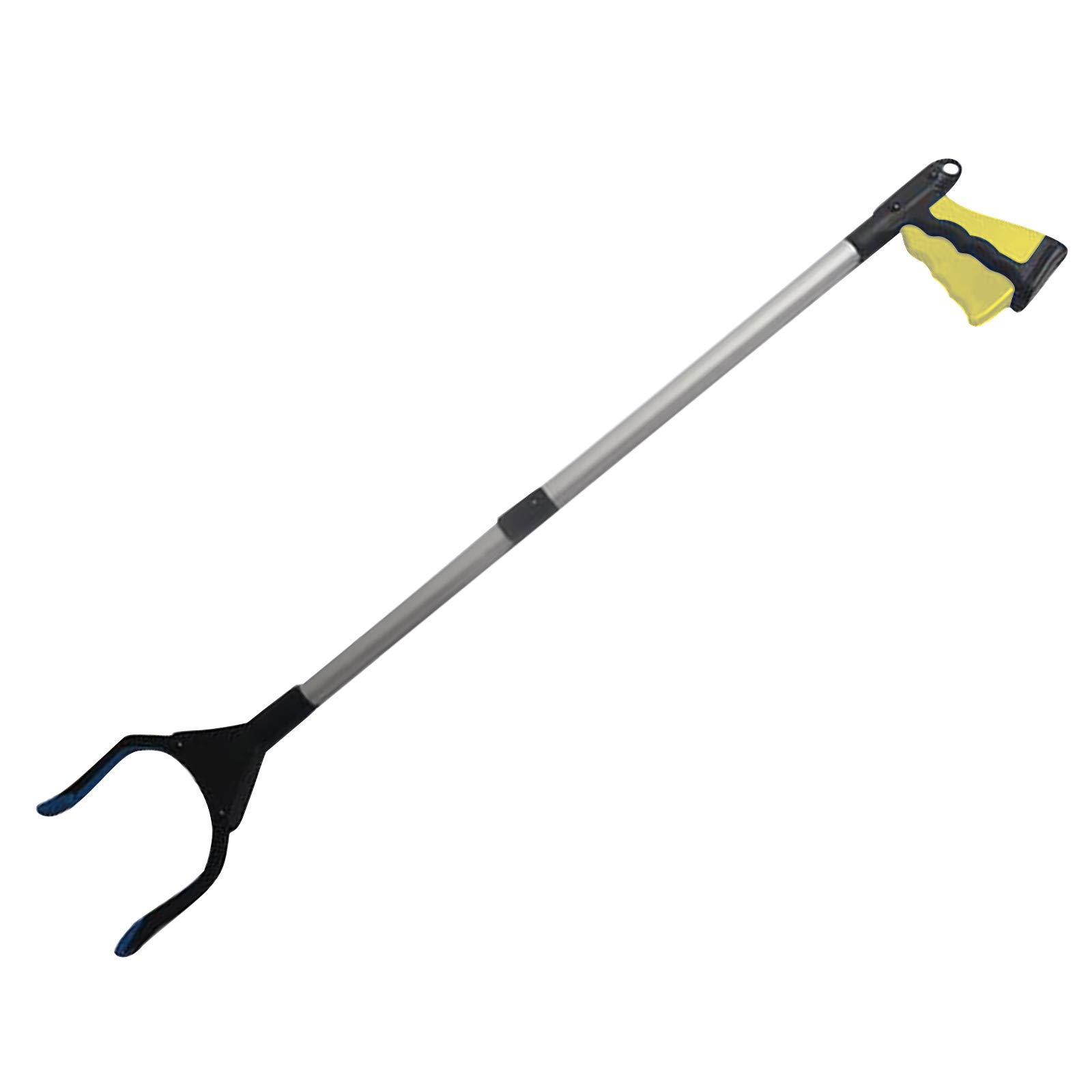 5×32 Inch Multifunctional Portable Hygienic Trash Pickup Tool - Foldable Garbage Grabber, Litter Picker & Garden Nabber for Disabled & Elderly (Yellow) - Perfect for Yard Cleanup, Park Maintenance & Household Waste Sorting